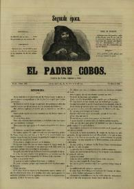 El padre Cobos. Año II, Número XXVII, 15 de enero de 1856 | Biblioteca Virtual Miguel de Cervantes
