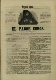 El padre Cobos. Año II, Número XXX, 30 de enero de 1856 | Biblioteca Virtual Miguel de Cervantes