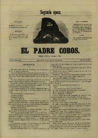 El padre Cobos. Año II, Número XXXV, 25 de febrero de 1856 | Biblioteca Virtual Miguel de Cervantes
