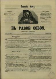 El padre Cobos. Año II, Número XXXIX, 15 de marzo de 1856 | Biblioteca Virtual Miguel de Cervantes