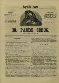 El padre Cobos. Año II, Número XL, 20 de marzo de 1856 | Biblioteca Virtual Miguel de Cervantes