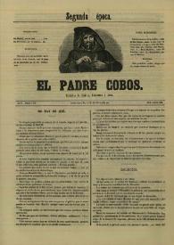 El padre Cobos. Año II, Número XLVII, 25 de abril de 1856 | Biblioteca Virtual Miguel de Cervantes