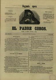 El padre Cobos. Año II, Número XLIX, 5 de mayo de 1856 | Biblioteca Virtual Miguel de Cervantes