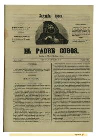 El padre Cobos. Año II, Número LI, 15 de mayo de 1856 | Biblioteca Virtual Miguel de Cervantes