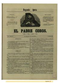 El padre Cobos. Año II, Número LIII, 25 de mayo de 1856 | Biblioteca Virtual Miguel de Cervantes