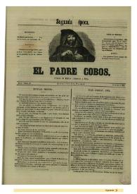El padre Cobos. Año II, Número LVI, 10 de junio de 1856 | Biblioteca Virtual Miguel de Cervantes