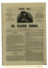 El padre Cobos. Año II, Número LVII, 15 de junio de 1856 | Biblioteca Virtual Miguel de Cervantes
