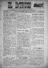 El intruso. Tri-Semanario Joco-serio netamente independiente. Tomo II, núm. 112, jueves 15 de diciembre de 1921 | Biblioteca Virtual Miguel de Cervantes