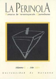 La Perinola : revista de investigación quevediana. Núm. 8, 2004 | Biblioteca Virtual Miguel de Cervantes