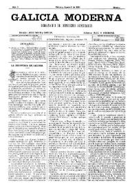 Galicia Moderna. Núm. 14, 2 de agosto de 1885 | Biblioteca Virtual Miguel de Cervantes