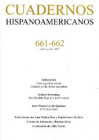 Cuadernos Hispanoamericanos. Núm. 661-662, julio-agosto 2005 | Biblioteca Virtual Miguel de Cervantes