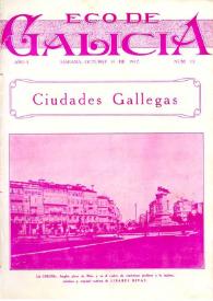 Eco de Galicia (A Habana, 1917-1936) [Reprodución]. Núm. 13 outubro 1917 | Biblioteca Virtual Miguel de Cervantes