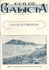 Eco de Galicia (A Habana, 1917-1936) [Reprodución]. Núm.  22 novembro 1917 | Biblioteca Virtual Miguel de Cervantes