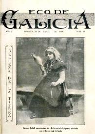 Eco de Galicia (A Habana, 1917-1936) [Reprodución]. Núm. 38 marzo 1918 | Biblioteca Virtual Miguel de Cervantes