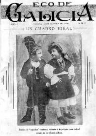 Eco de Galicia (A Habana, 1917-1936) [Reprodución]. Núm. 57 agosto 1918 | Biblioteca Virtual Miguel de Cervantes