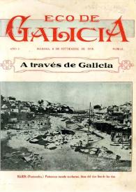 Eco de Galicia (A Habana, 1917-1936) [Reprodución]. Núm. 61 setembro 1918 | Biblioteca Virtual Miguel de Cervantes