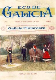 Eco de Galicia (A Habana, 1917-1936) [Reprodución]. Núm. 62 setembro 1918 | Biblioteca Virtual Miguel de Cervantes