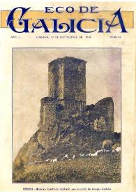 Eco de Galicia (A Habana, 1917-1936) [Reprodución]. Núm. 64 setembro 1918 | Biblioteca Virtual Miguel de Cervantes