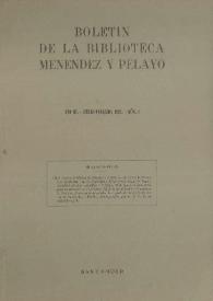 Boletín de la Biblioteca de Menéndez Pelayo. 1921 | Biblioteca Virtual Miguel de Cervantes