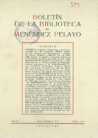 Boletín de la Biblioteca de Menéndez Pelayo. 1976 | Biblioteca Virtual Miguel de Cervantes