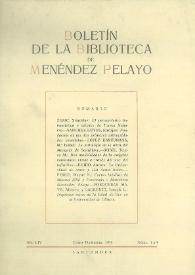 Boletín de la Biblioteca de Menéndez Pelayo. 1978 | Biblioteca Virtual Miguel de Cervantes