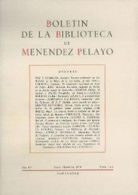 Boletín de la Biblioteca de Menéndez Pelayo. 1979 | Biblioteca Virtual Miguel de Cervantes