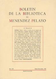 Boletín de la Biblioteca de Menéndez Pelayo. 1983 | Biblioteca Virtual Miguel de Cervantes