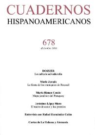 Cuadernos Hispanoamericanos. Núm. 678, diciembre 2006 | Biblioteca Virtual Miguel de Cervantes