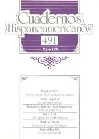 Cuadernos Hispanoamericanos. Núm. 491, mayo 1991 | Biblioteca Virtual Miguel de Cervantes