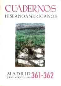 Cuadernos Hispanoamericanos. Núm. 361-362, julio-agosto 1980 | Biblioteca Virtual Miguel de Cervantes