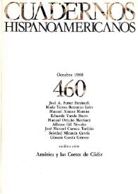 Cuadernos Hispanoamericanos. Núm. 460, octubre 1988 | Biblioteca Virtual Miguel de Cervantes