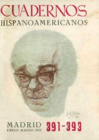 Cuadernos Hispanoamericanos. Núm. 391-393, enero-marzo 1983 | Biblioteca Virtual Miguel de Cervantes