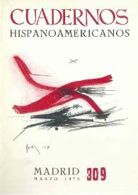 Cuadernos Hispanoamericanos. Núm. 309, marzo 1976 | Biblioteca Virtual Miguel de Cervantes