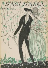 D'ací d'allà : magazine mensual. Vol. I, núm. 4 (10 abril 1918) | Biblioteca Virtual Miguel de Cervantes