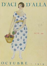 D'ací d'allà : magazine mensual. Vol. IV, núm. 10 (octubre 1919) | Biblioteca Virtual Miguel de Cervantes