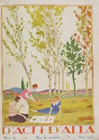 D'ací d'allà : magazine mensual. Vol. XII, núm. 69 (setembre 1923) | Biblioteca Virtual Miguel de Cervantes