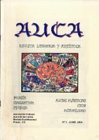 Auca : revista literaria y artística. Núm. 1, junio 2004 | Biblioteca Virtual Miguel de Cervantes
