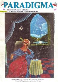 Paradigma : Revista de investigación educativa. Año 11, Nº 12, abril 2002 | Biblioteca Virtual Miguel de Cervantes
