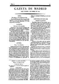 Gazeta de Madrid. 1810. Núm. 12, 12 de enero de 1810 | Biblioteca Virtual Miguel de Cervantes