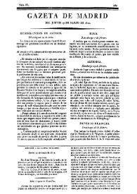 Gazeta de Madrid. 1810. Núm. 88, 29 de marzo de 1810 | Biblioteca Virtual Miguel de Cervantes