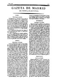 Gazeta de Madrid. 1810. Núm. 208, 27 de julio de 1810 | Biblioteca Virtual Miguel de Cervantes