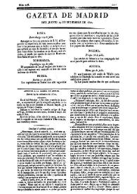 Gazeta de Madrid. 1810. Núm. 256, 13 de septiembre de 1810 | Biblioteca Virtual Miguel de Cervantes