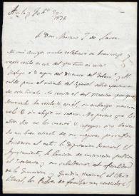 Carta de Ramón Ceruti. Ávila, 20 de febrero de 1836 | Biblioteca Virtual Miguel de Cervantes