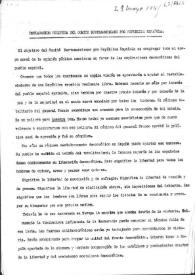 Declaración política del Comité Norteamericano pro-República española. 29 de mayo de 1945 | Biblioteca Virtual Miguel de Cervantes