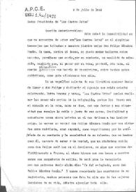 Señor Presidente de "Los Cuatro Gatos" | Biblioteca Virtual Miguel de Cervantes