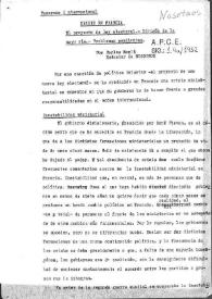 Crisis en Francia: "El proyecto de ley electoral", "División de la mayoría", "Problemas pendientes" / por Carlos Esplá, redactor de "Nosotros" | Biblioteca Virtual Miguel de Cervantes