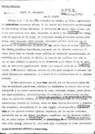 Cambio de Presidente / por R. Calpés | Biblioteca Virtual Miguel de Cervantes