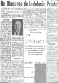 Un discurso de Indalecio Prieto. Sobre Alfonso XIII | Biblioteca Virtual Miguel de Cervantes