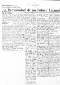 La proximidad de un futuro lejano / por Indalecio Prieto | Biblioteca Virtual Miguel de Cervantes