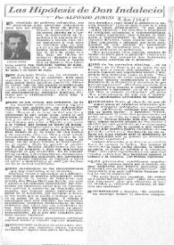 Las Hipótesis de Don Indalecio / por Alfonso Junco | Biblioteca Virtual Miguel de Cervantes